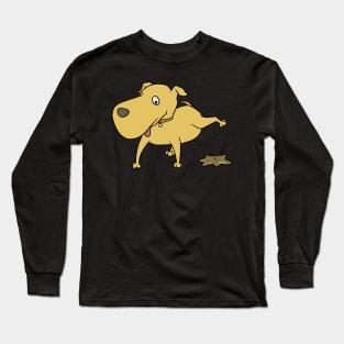 Mr. Yellow strikes again Long Sleeve T-Shirt